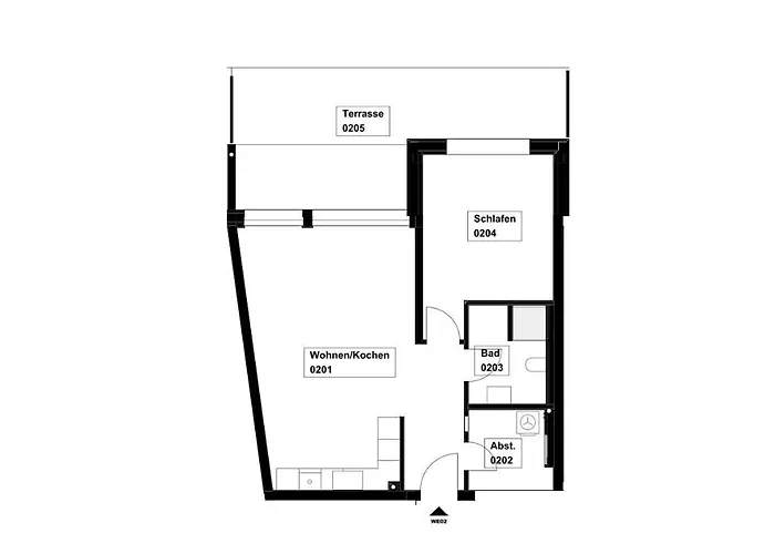 Apartementanlage Duenenblick Duenenblick Whg 02 Apartamento *